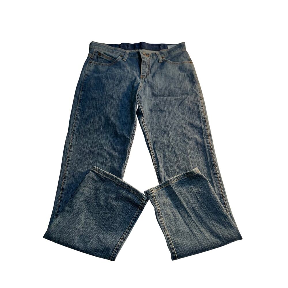 Wrangler women’s Q baby blue jeans